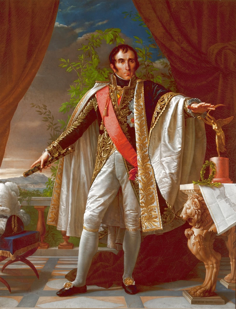Jean - Baptiste Wicar, Ritratto del Ministro Saliceti, Reggia di Caserta